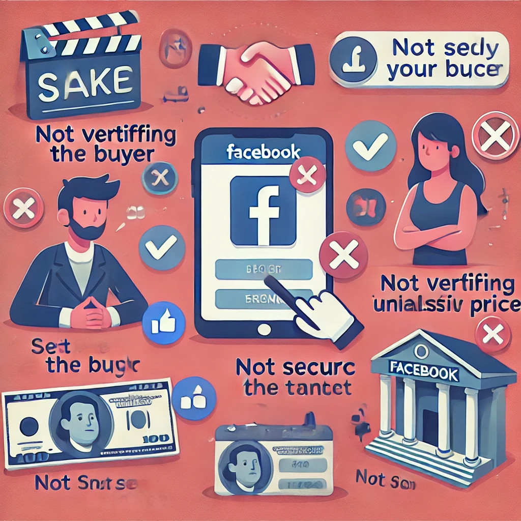 Những sai lầm cần tránh khi bán nick Facebook